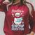Reading Is Snow Much Fun Book Lover Winter Snowman Humor Raglan Sleeve Sweatshirt Heather Dust