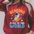 Reading Is Out Of This World Space Read Books Lover Raglan Sleeve Sweatshirt Heather Dust