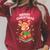 Reindeer Merry Christmas Books Matching Men Women Kids Raglan Sleeve Sweatshirt Heather Dust