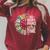 Retro So Many Books Little Time Book Clock Reading Raglan Sleeve Sweatshirt Heather Dust