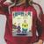 Retro Vintage Distressed Comic Book Humor Original Print Raglan Sleeve Sweatshirt Heather Dust