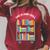 This Is How I Roll Book Librarian Vintage Raglan Sleeve Sweatshirt Heather Dust