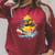 Rubber Duck Reading Book Rubber Duckie Rubber Duckling Raglan Sleeve Sweatshirt Heather Dust