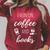 I Run On Coffee And Books Cool Quote For Bookworms Raglan Sleeve Sweatshirt Heather Dust