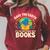 Save Earth It´s Only Planet With Books Reading Earth Day Raglan Sleeve Sweatshirt Heather Dust