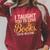 School Librarian Taught Students Love Books Impact Book Raglan Sleeve Sweatshirt Heather Dust