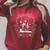 Skeleton Book Club Raglan Sleeve Sweatshirt Heather Dust