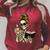 Skeleton Girl Drinking Coffee And Reading Book Raglan Sleeve Sweatshirt Heather Dust