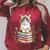 Snowshoe Cat Bookworm Flowers Book Reading Books Raglan Sleeve Sweatshirt Heather Dust
