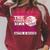SOMMAS BOOKS Never Underestimate The Power Of a Girl With a Book Reading Raglan Sleeve Sweatshirt Heather Dust