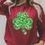 St Patricks Day Bookworm Shamrock Book Lover Raglan Sleeve Sweatshirt Heather Dust