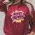 Super Mommy Comic Book Superhero Mother's Day Raglan Sleeve Sweatshirt Heather Dust