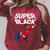 Superhero Pride Comic Book Lover African American Dad Raglan Sleeve Sweatshirt Heather Dust