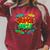 Superhero Uncle Costume For Men Comic Book Birthday Raglan Sleeve Sweatshirt Heather Dust