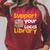Support Your Local Library Book Reading Raglan Sleeve Sweatshirt Heather Dust