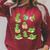 T-Rex Dinosaurs Reading Books Dinosaur Lover Raglan Sleeve Sweatshirt Heather Dust