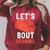Lets Taco Bout Reading For Book Lover Reading Teacher For Men Women Kids Raglan Sleeve Sweatshirt Heather Dust