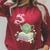 Teapot Dragon Books RPG Cozy Gamer Fantasy Tea Lover Raglan Sleeve Sweatshirt Heather Dust
