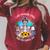 Tie-Dye Messy Bun Skull I Like My Books Spicy & My Coffee Raglan Sleeve Sweatshirt Heather Dust
