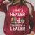 Today a Reader Tomorrow a Leader Books Raglan Sleeve Sweatshirt Heather Dust Today a Reader Tomorrow a Leader Books Raglan Sleeve Sweatshirt Heather Dust