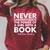 Never Underestimate The Power Of A Girl With A Book RGB Raglan Sleeve Sweatshirt Heather Dust