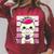Unicorn With Book Raglan Sleeve Sweatshirt Heather Dust