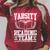 Varsity Reading Team Bookworm Book Lover Reader Raglan Sleeve Sweatshirt Heather Dust