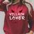 Villain For Book Lovers Reading Clothing Girls Pajamas Raglan Sleeve Sweatshirt Heather Dust