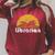 Vintage Reading Book Librarian Retro Sunset Raglan Sleeve Sweatshirt Heather Dust