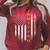 Vintage USA American Flag Writing Book Write Writer Women Kids Men Raglan Sleeve Sweatshirt Heather Dust