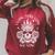 I Vow You Vow We Vow Dark Romance Book Lovers On Back Raglan Sleeve Sweatshirt Heather Dust