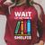 Wait Let Me Take A Shelfie Bookworm Book Pun Nerd Raglan Sleeve Sweatshirt Heather Dust