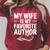 My Wife Is My Favorite Author Book Lover Raglan Sleeve Sweatshirt Heather Dust My Wife Is My Favorite Author Book Lover Raglan Sleeve Sweatshirt Heather Dust