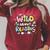 Wild About Reading Animal Bookworm Library Book Lover Reader Raglan Sleeve Sweatshirt Heather Dust