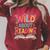 Wild About Reading Book Reading Library Writer Premium Tri-Blend Raglan Sleeve Sweatshirt Heather Dust