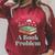 My Wine Club Has a Book Problem Raglan Sleeve Sweatshirt Heather Dust