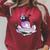 Witch Ghost Cat Skull Magic Books Raglan Sleeve Sweatshirt Heather Dust