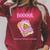 Witch Spell Book It’s Just A Bunch Of Hocus Pocus Raglan Sleeve Sweatshirt Heather Dust