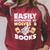 Wolf Lover Easily Distracted By Wolves And Books Read Raglan Sleeve Sweatshirt Heather Dust