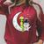 Women's Alien And Astronaut Reading On Moon Kids Sci Fi Book Raglan Sleeve Sweatshirt Heather Dust