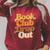 Women's Book Club Drop Out Bookish Retro 70s Book Lover Raglan Sleeve Sweatshirt Heather Dust