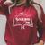 Women's Bookmas Time Reading Book Lover Holiday Print Apparel Raglan Sleeve Sweatshirt Heather Dust