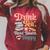 Women's Drink Tea Read Books Nerd Book Reader Book Reading Lover Raglan Sleeve Sweatshirt Heather Dust