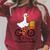 Women's Librarian Goose Book Lover Humor Reading Goose Raglan Sleeve Sweatshirt Heather Dust