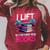 Women's I Lift So I Can Carry More Books Reader Gym Book Lover Raglan Sleeve Sweatshirt Heather Dust