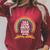 Women's Rainbow Book Saying Take A Look Its In A Book Raglan Sleeve Sweatshirt Heather Dust