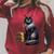 Women's Smokey Maine Coon Cat Book Lover Raglan Sleeve Sweatshirt Heather Dust