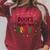 XboE Books Make Bright Christmas Light Merry Xmas Bookworm Raglan Sleeve Sweatshirt Heather Dust XboE Books Make Bright Christmas Light Merry Xmas Bookworm Raglan Sleeve Sweatshirt Heather Dust