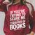 If You'Re Trying To Scare Me I'm Terrified Of Books Retro Raglan Sleeve Sweatshirt Heather Dust