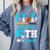 100 Days Of 5th Grade Baseball 100th Day Of School Boys Kids Comfort Colors Sweatshirt Denim 100 Days Of 5th Grade Baseball 100th Day Of School Boys Kids Comfort Colors Sweatshirt Denim